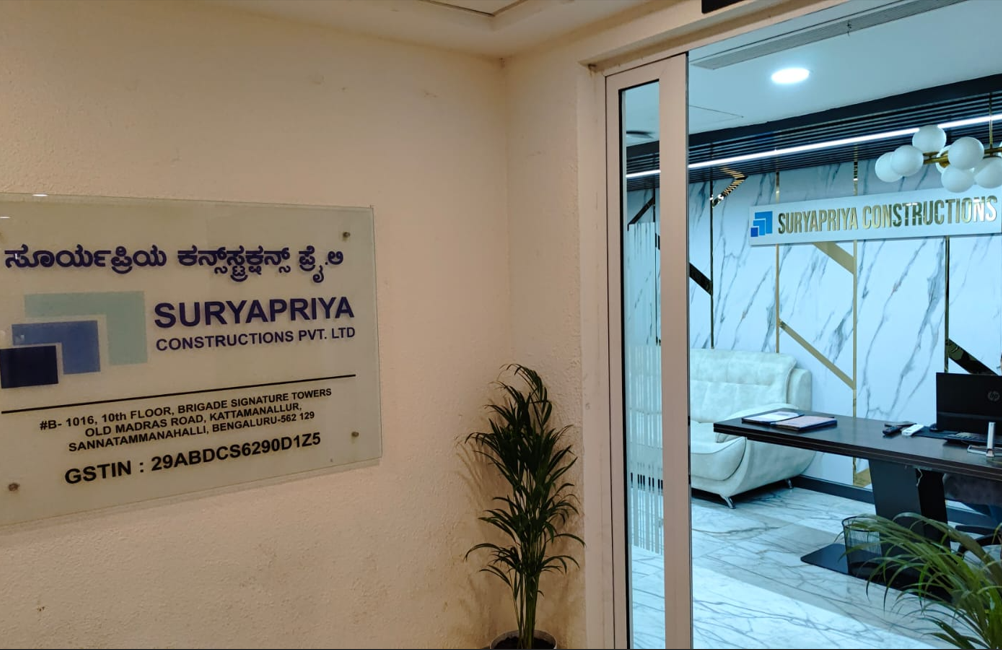 About Suryapriya Constructions